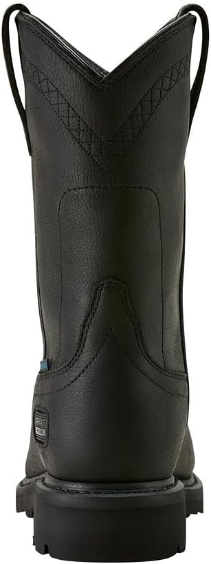 Мужские ботинки ARIAT Sierra Waterproof с роговой и стальной носком, черный — фото 2