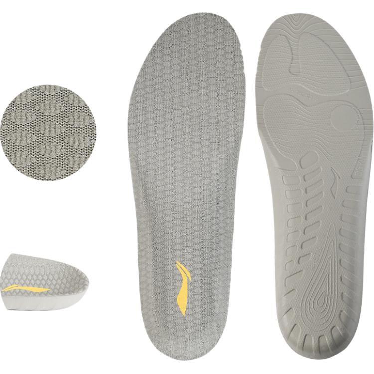 

Стельки Li-Ning из полиэстера и EVA унисекс серые