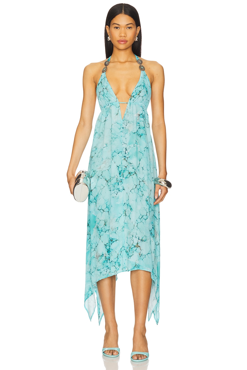 

Платье Umma L'Agence, turquoise
