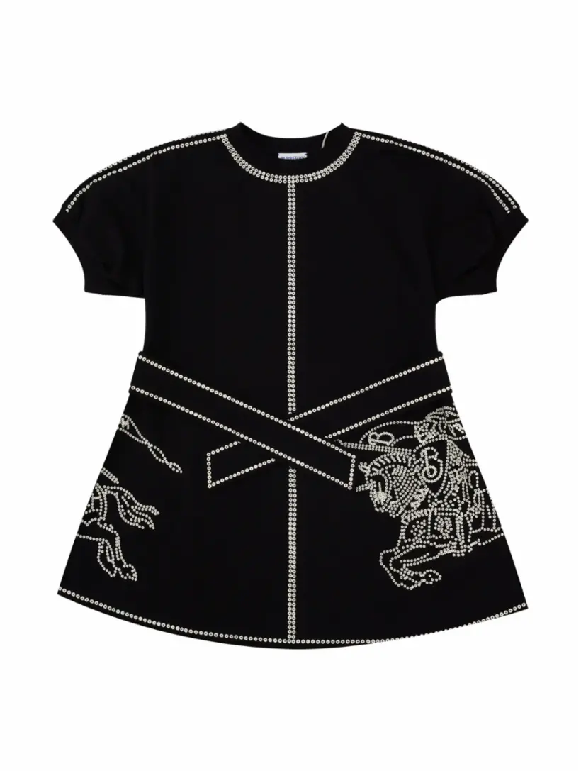 

Хлопковое платье EKD Burberry, черный