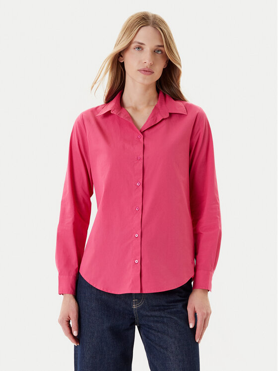 

Рубашка обычного кроя 5HAXDQ0AX United Colors Of Benetton, розовый