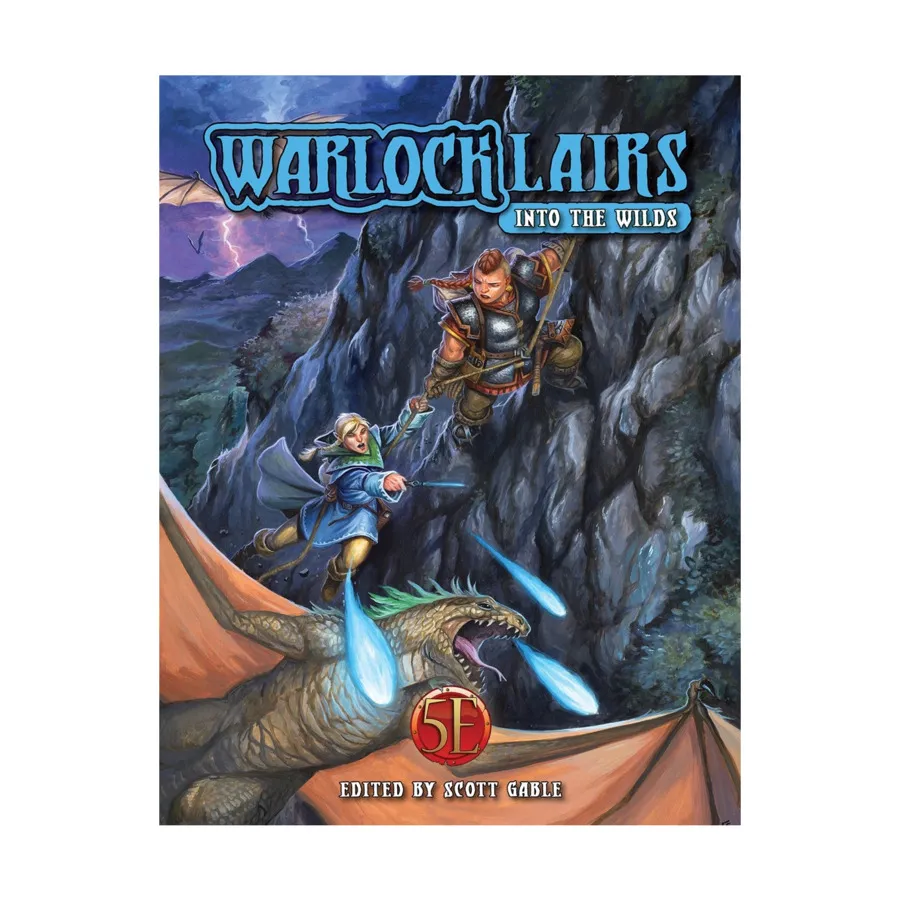 

Warlock Lairs - Into The Wilds, 5th Edition Dungeons & Dragons (Kobold Press), твердый переплет