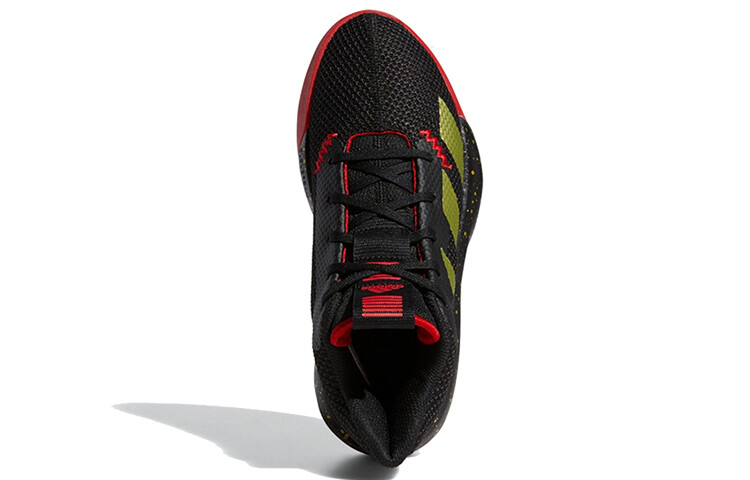 Баскетбольные кроссовки Pro Next Kids PS Mid-top Black Gold Red Adidas — фото 4