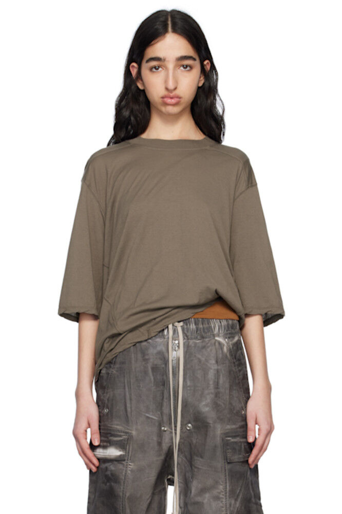 

Футболка серая Hollywood Walrus Rick Owens DRKSHDW