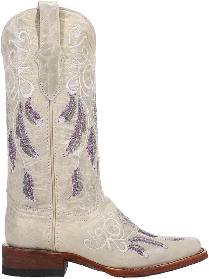 

Мужские повседневные ботинки Ferrini Mens Nash с вышивкой, круглый носок, без застежки, средней высоты - коричневые, белые Ferrini Italia