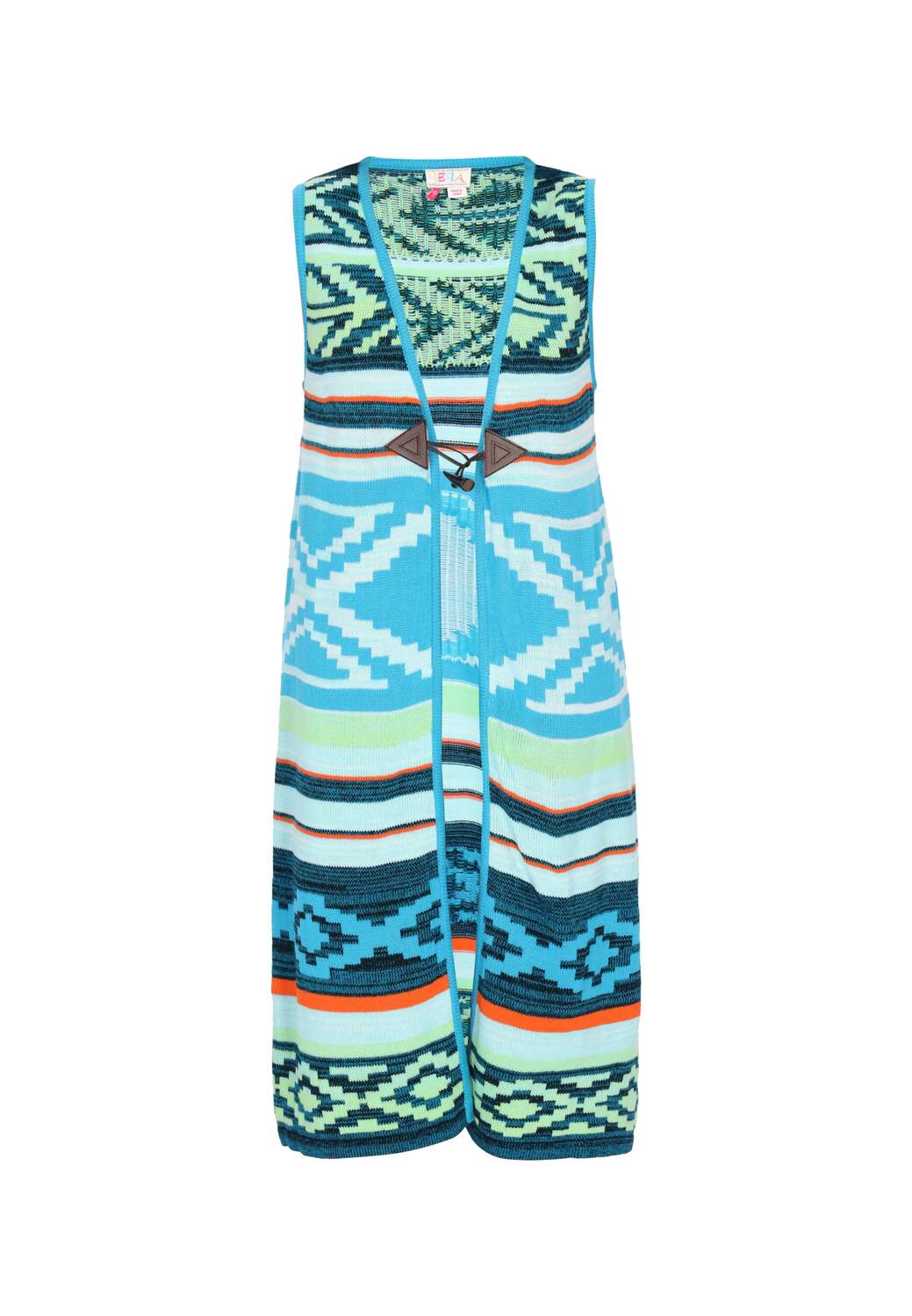 

IZIA Вязаный жилет 'Festival', мультиколор