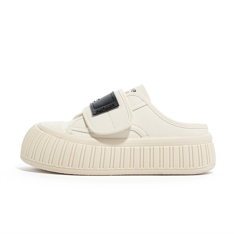 

Кроссовки Humanism 1986 Skateboarding Shoes Women's Low-top, бежевый/черный