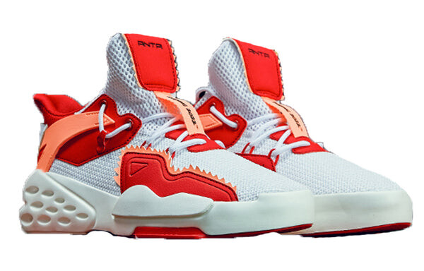 Кроссовки auta x gugong life series sneakers 'white red' Anta, белый — фото 3