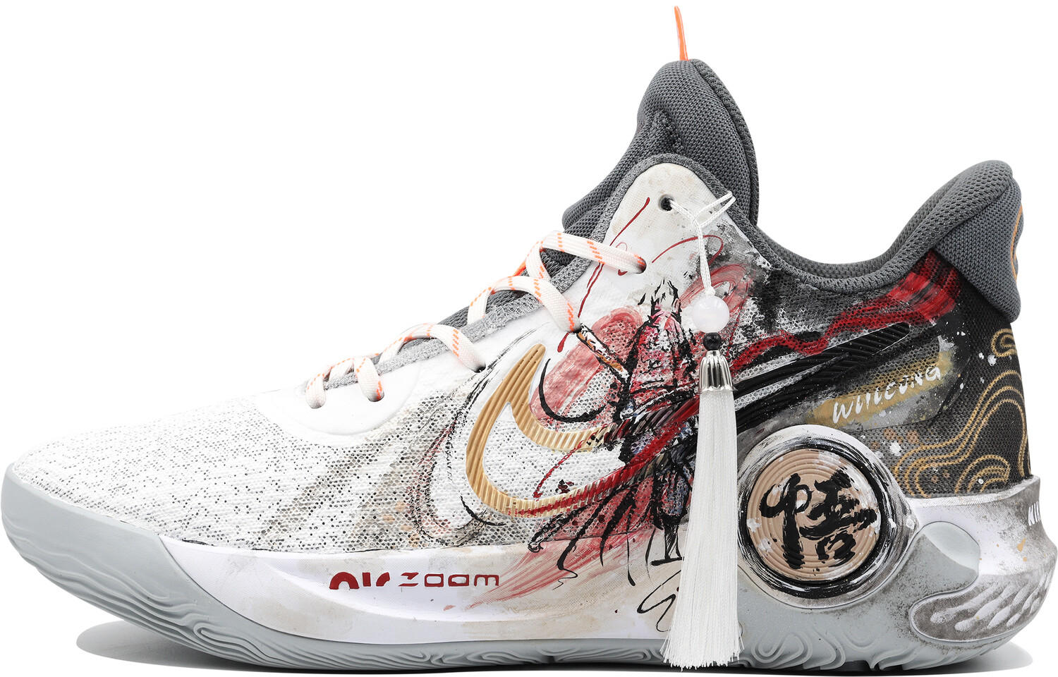 

Баскетбольные кроссовки KD Trey 5 IX Basketball Shoes Unisex Mid-Top White Nike