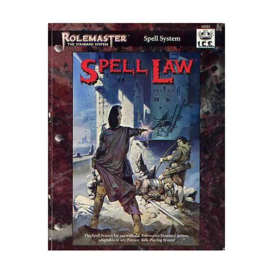 

Spell Law, Rolemaster Standard System (3rd Edition), мягкая обложка