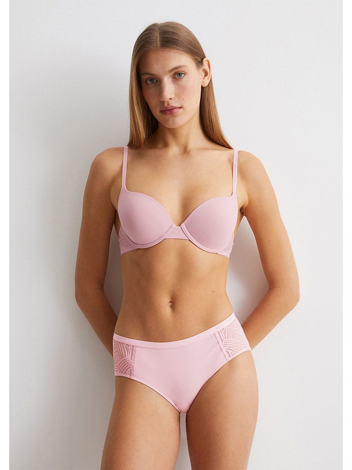 

Бюстгальтер на косточках розового цвета Marc O´Polo Bodywear