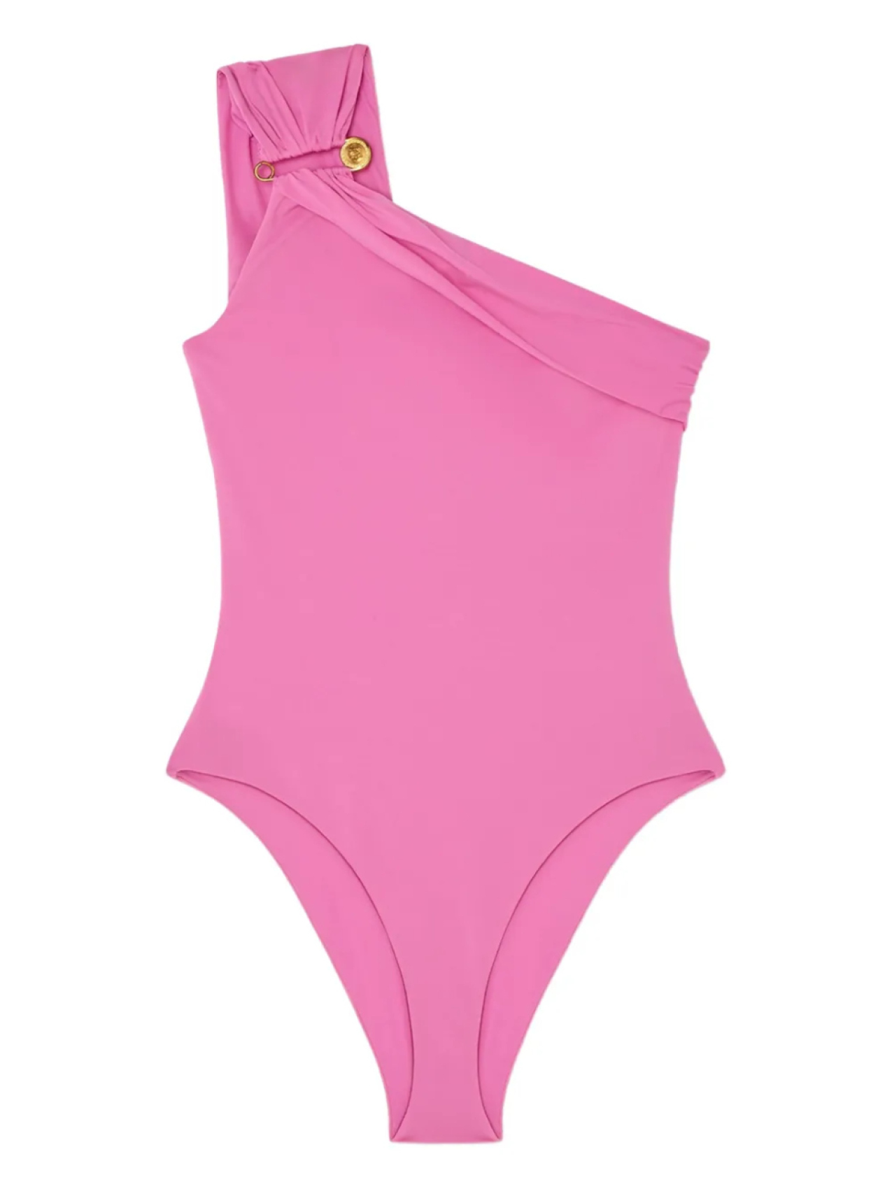 

Versace купальник с декором Safety Pin, розовый