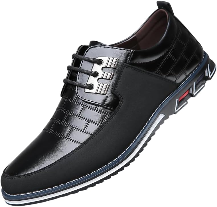 

Мужская обувь HCHCTRY, повседневная обувь, модные деловые туфли, офисные лоферы, балетки, кроссовки для мужчин, повседневная кожаная обувь, черный