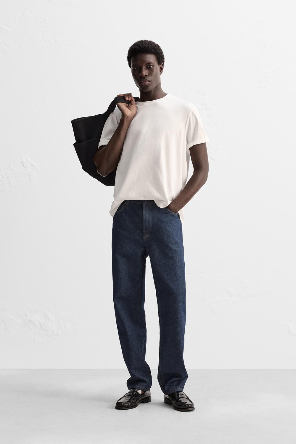 

Узкие джинсы ZARA, темно-синий
