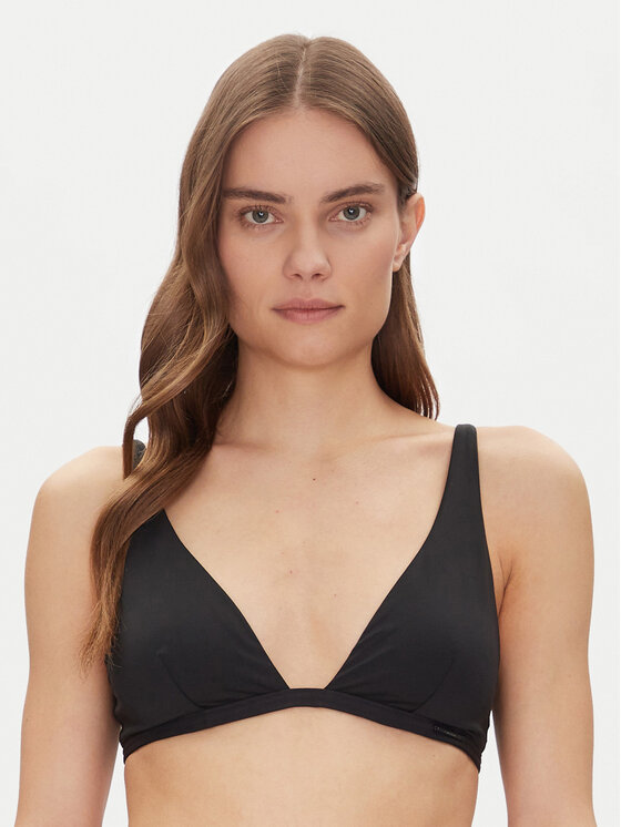 

Топ бикини Fixed Triangle-Rp KW0KW02844 Calvin Klein Swimwear, черный