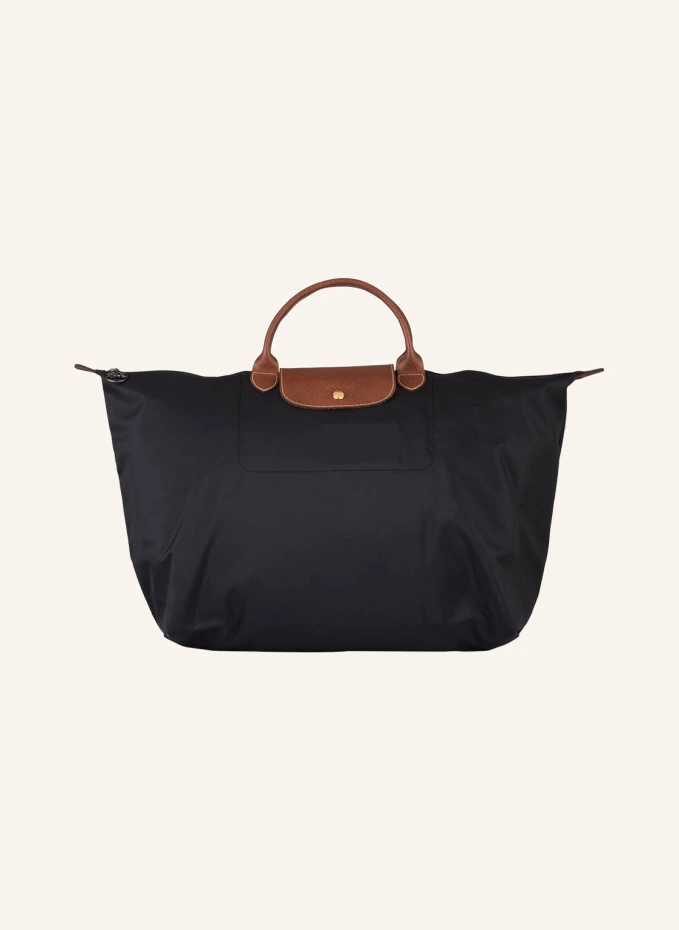 

Шоппер le pliage large Longchamp, черный