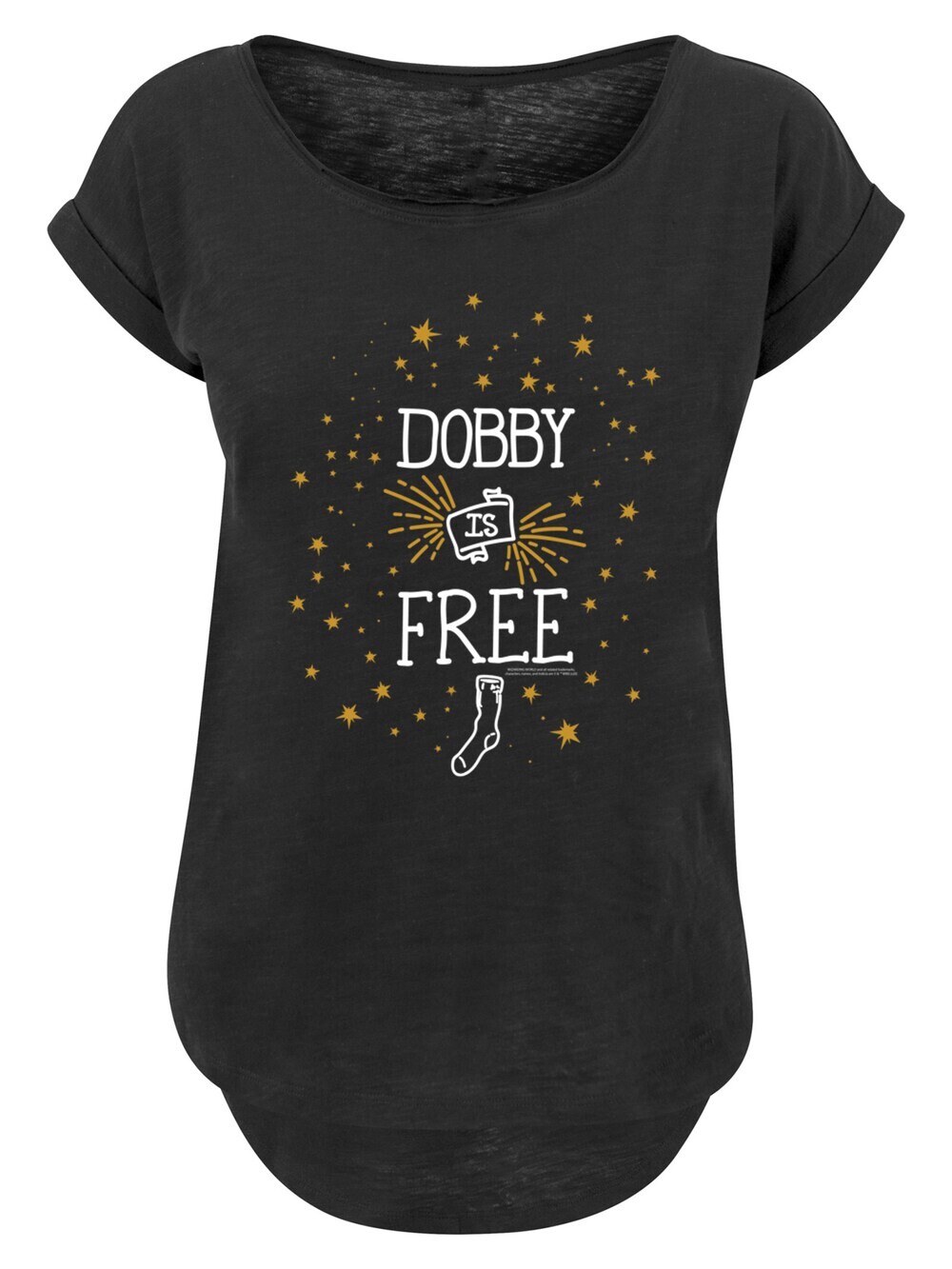 

Рубашка F4Nt4Stic Harry Potter Dobby Is Free, черный