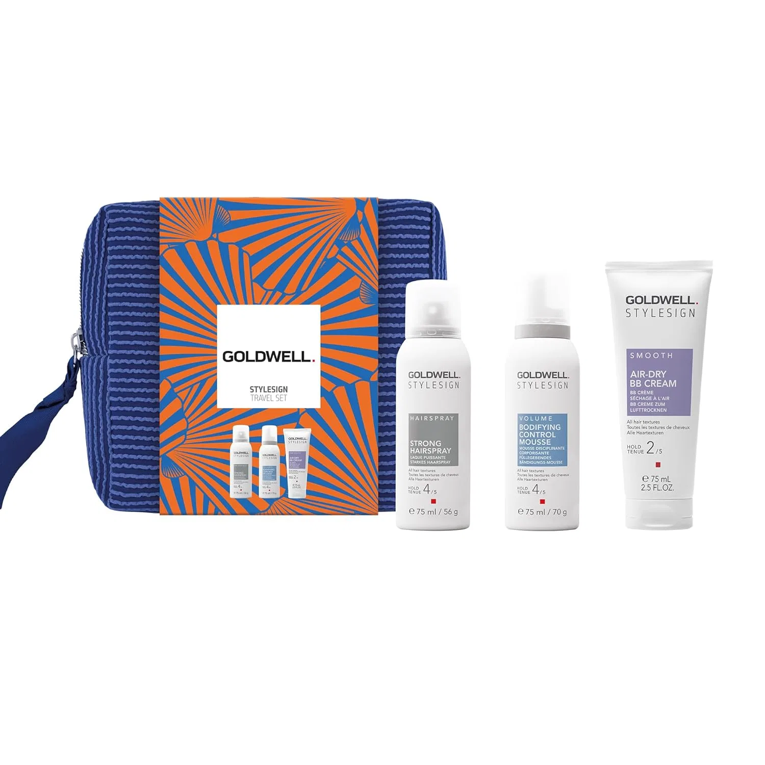 Дорожный летний набор для укладки волос «Stylesign Travel Summer Set» от Goldwell Goldwell