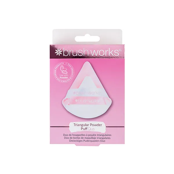 

Треугольные губки Triangular Powder Puff Duo Brushworks, 1 UD