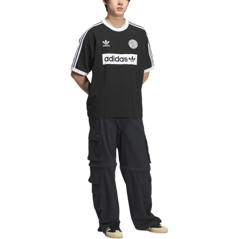 SS25 мужские карго-штаны Adidas Originals, серый — фото 3