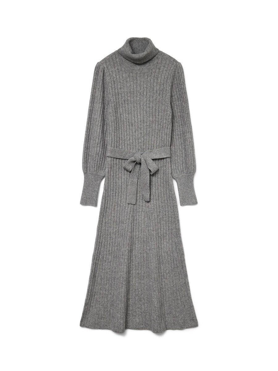 

Вязаное платье VERO MODA Knitted dress AURELIA, серый