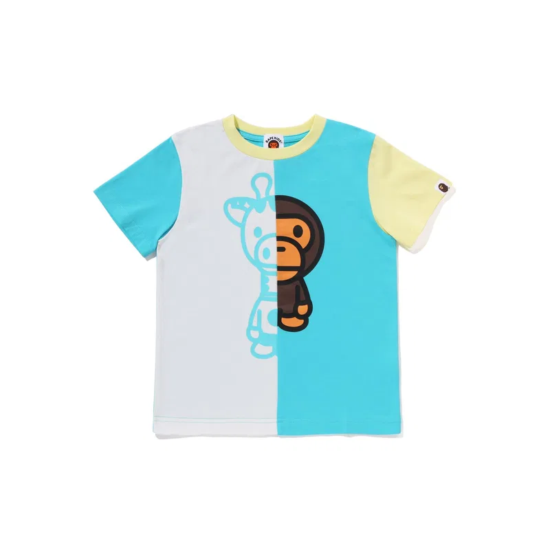Футболка SS25 для детей 3-7 лет A BATHING APE, Dark Blue NYX — фото 4