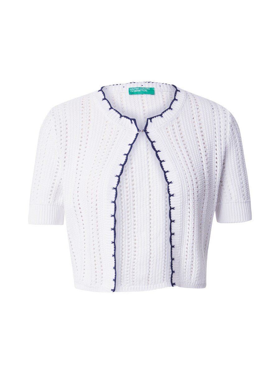 

Вязаный кардиган UNITED COLORS OF BENETTON, белый