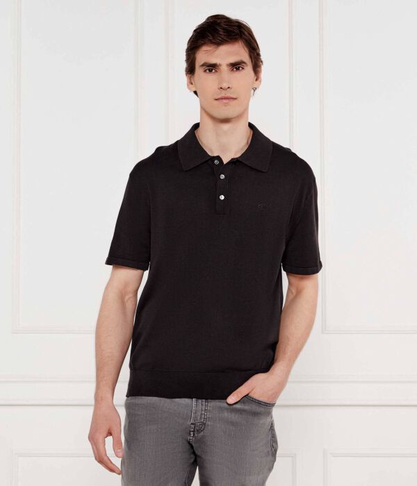 

Рубашка поло Regular fit Calvin Klein, черный