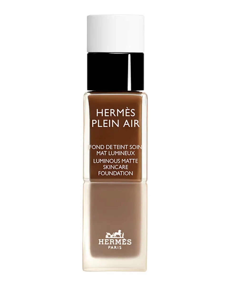 База для макияжа ухаживающая, сияние, матовая, Plein Air Hermès, Cacao