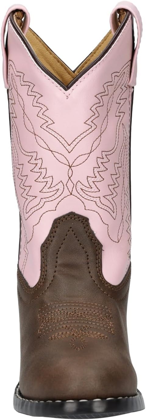 Детские вестерн-ботинки Smoky Mountain Monterey Smoky Mountain Boots, коричневый/розовый — фото 2