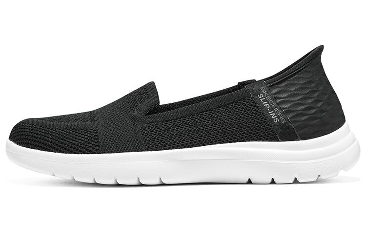 

Кроссовки On-The-GO Flex Lifestyle женские с низким верхом, черные/белые Skechers, Черный, Кроссовки On-The-GO Flex Lifestyle женские с низким верхом, черные/белые Skechers