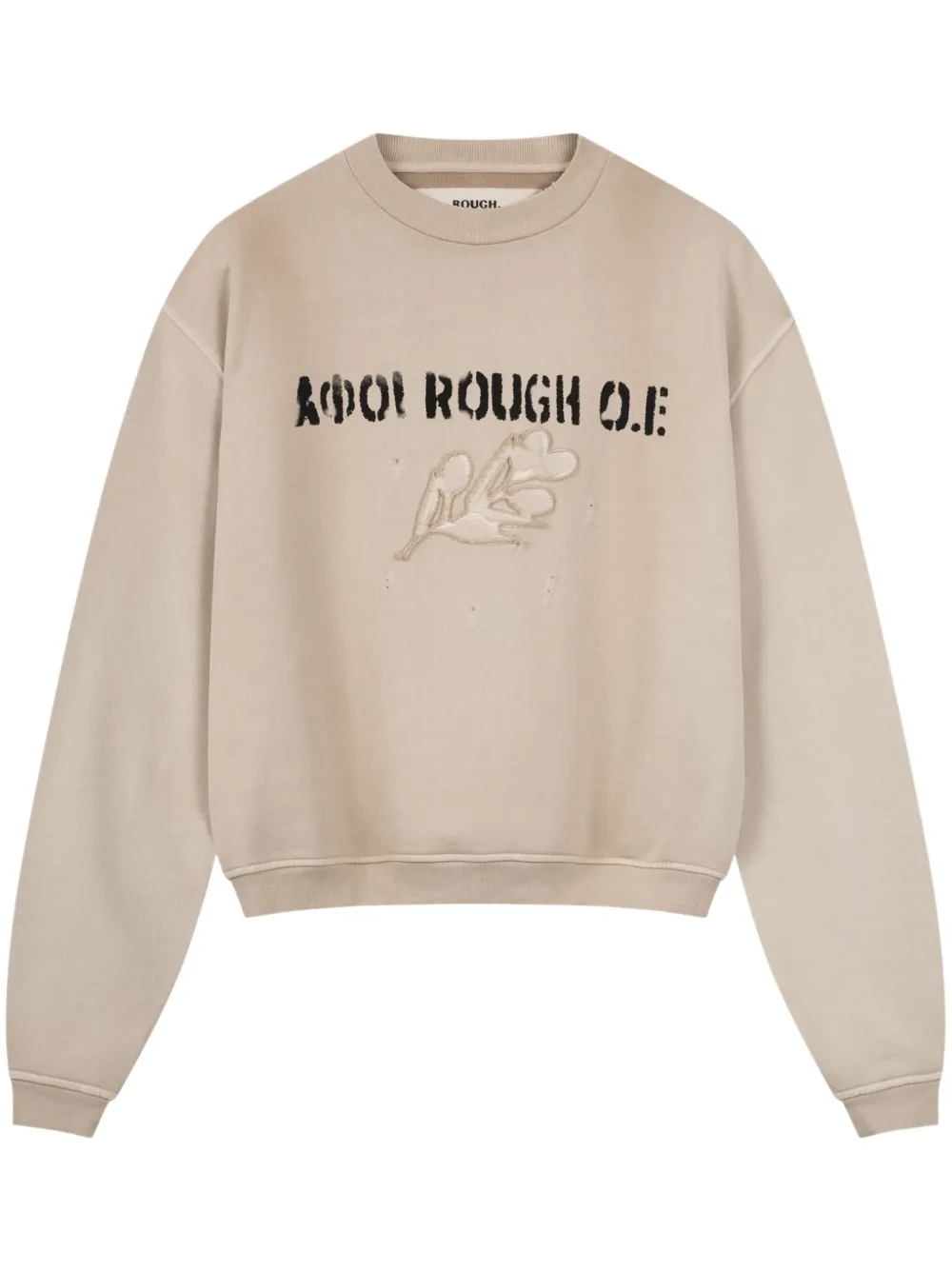 

Толстовка с логотипом ROUGH., нейтральный