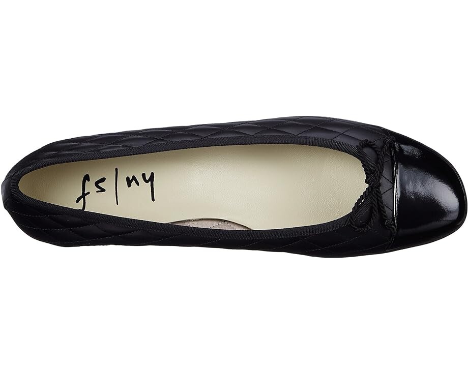 Туфли на плоской подошве French Sole PassportR Flat, цвет Black Patent/Black Leather — фото 2