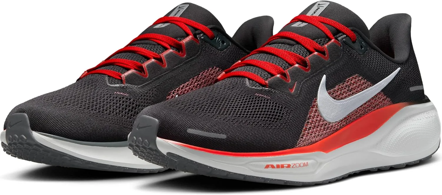 Мужские беговые кроссовки Nike Pegasus 41 FD2722, красный/темно-серый — фото 2