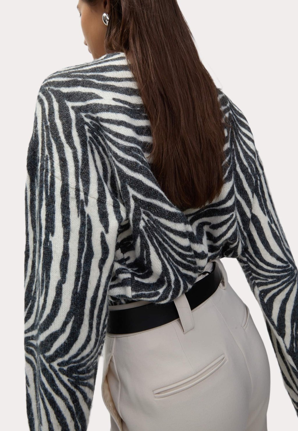 

Джемпер ANIMAL PRINT RELAXED Marks & Spencer, черный