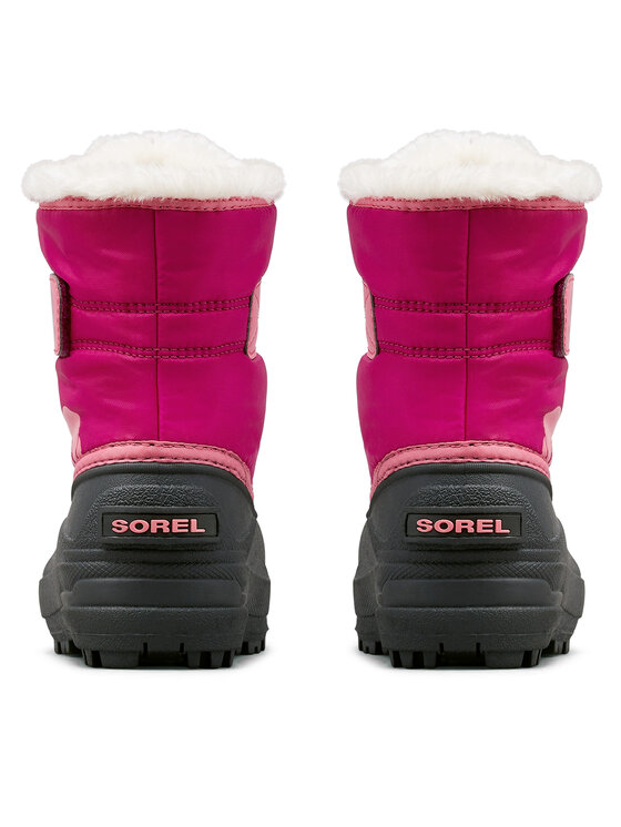 Сапоги для снега Snow Commander 2114101652 Sorel, розовый — фото 3