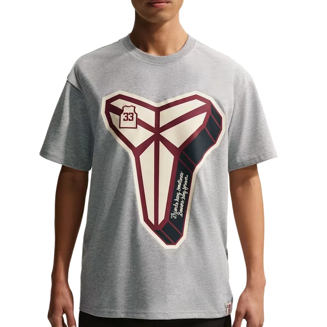 Мужская баскетбольная футболка Kobe Dri-FIT Nike, Dark Gray Heather