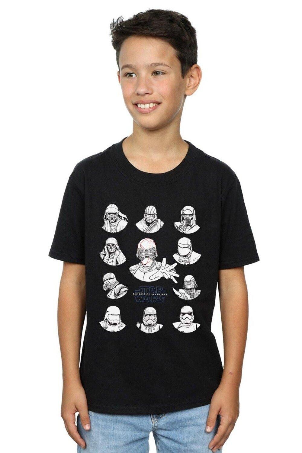 

Моно-футболка с символами Первого Ордена Star Wars, черный