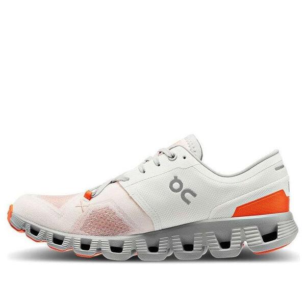 Кроссовки cloud x 3 'ivory alloy' On Running, белый