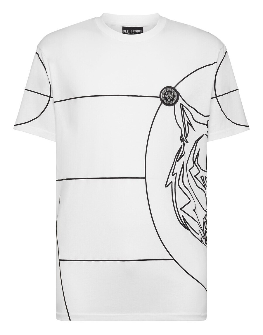 

Классическая футболка Plein Sport Shirt Tiger, белый