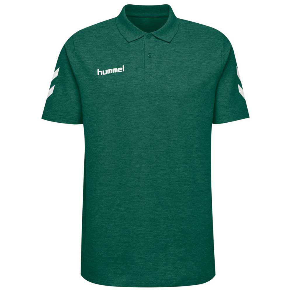 

Поло с коротким рукавом Hummel Go Cotton, зеленый