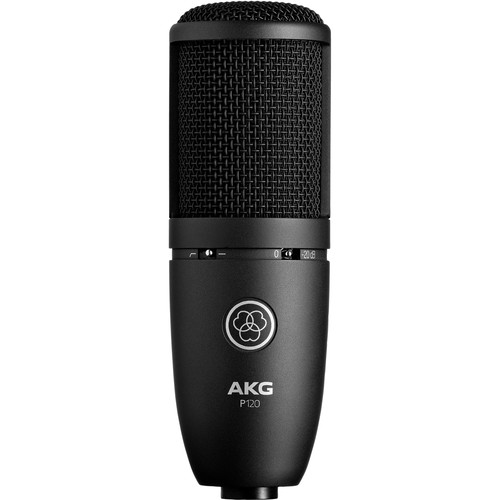 

Кардиоидный конденсаторный микрофон AKG P120 (черный)