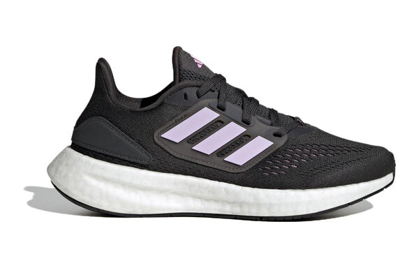 Кроссовки (GS) adidas Pureboost 22 Running Boost Primeknit 'Carbon Bliss Lilac', цвет carbon / bliss lilac / cloud white — фото 2