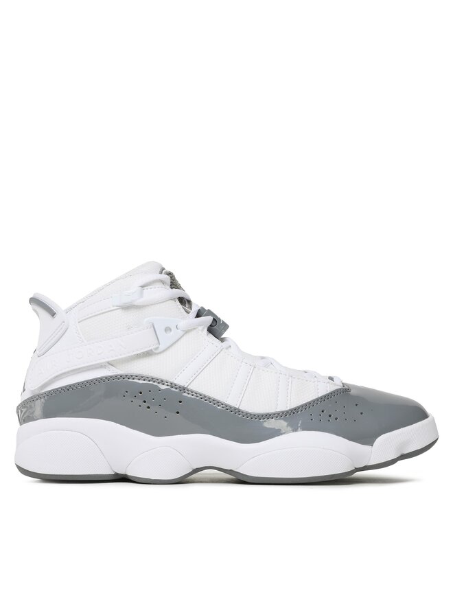 

Кроссовки Nike Jordan 6 Rings 322992 121 Blanco, серый/белый