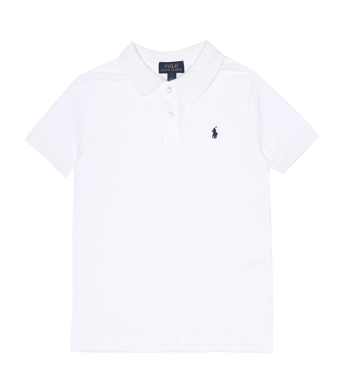 

Рубашка поло из хлопка Polo Ralph Lauren, белый