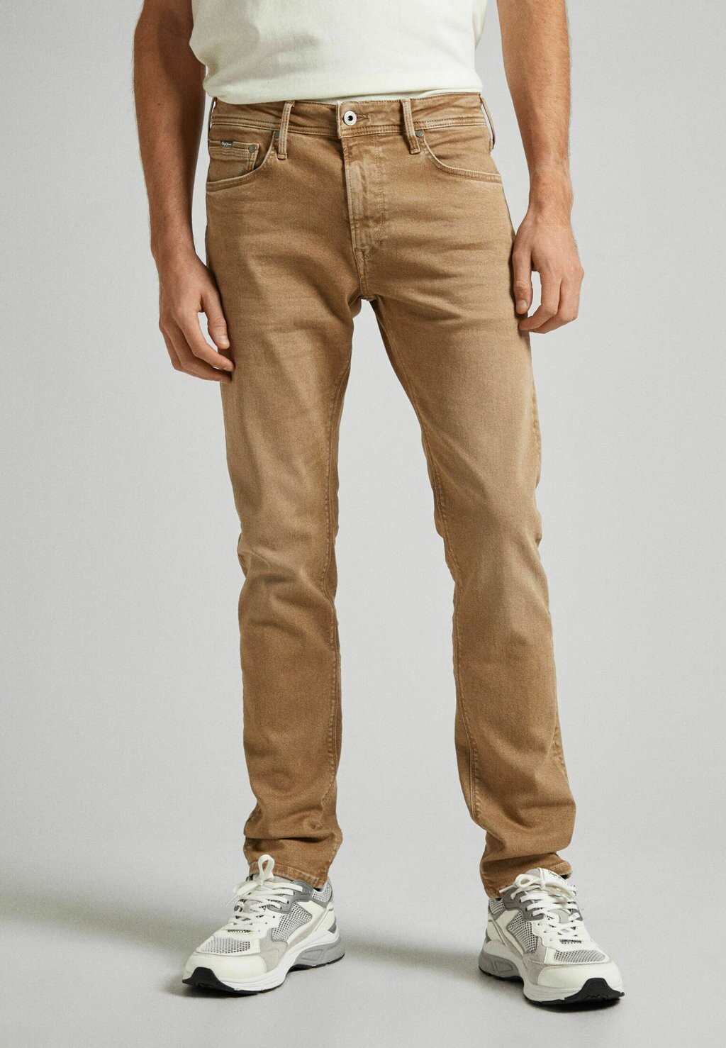 

Джинсы прямые Pepe Jeans, цвет khaki beige