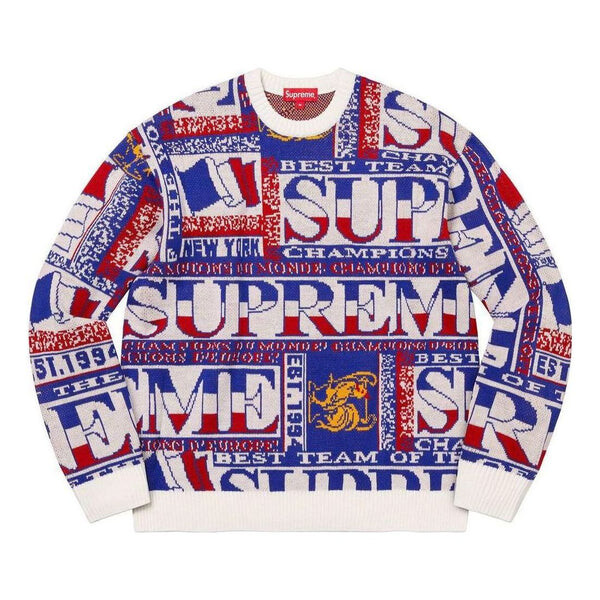 

Свитер scarf sweater 'multi-color' Supreme, мультиколор