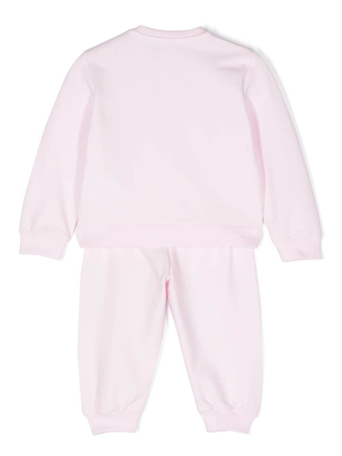Versace Kids спортивный костюм с логотипом, розовый — фото 2