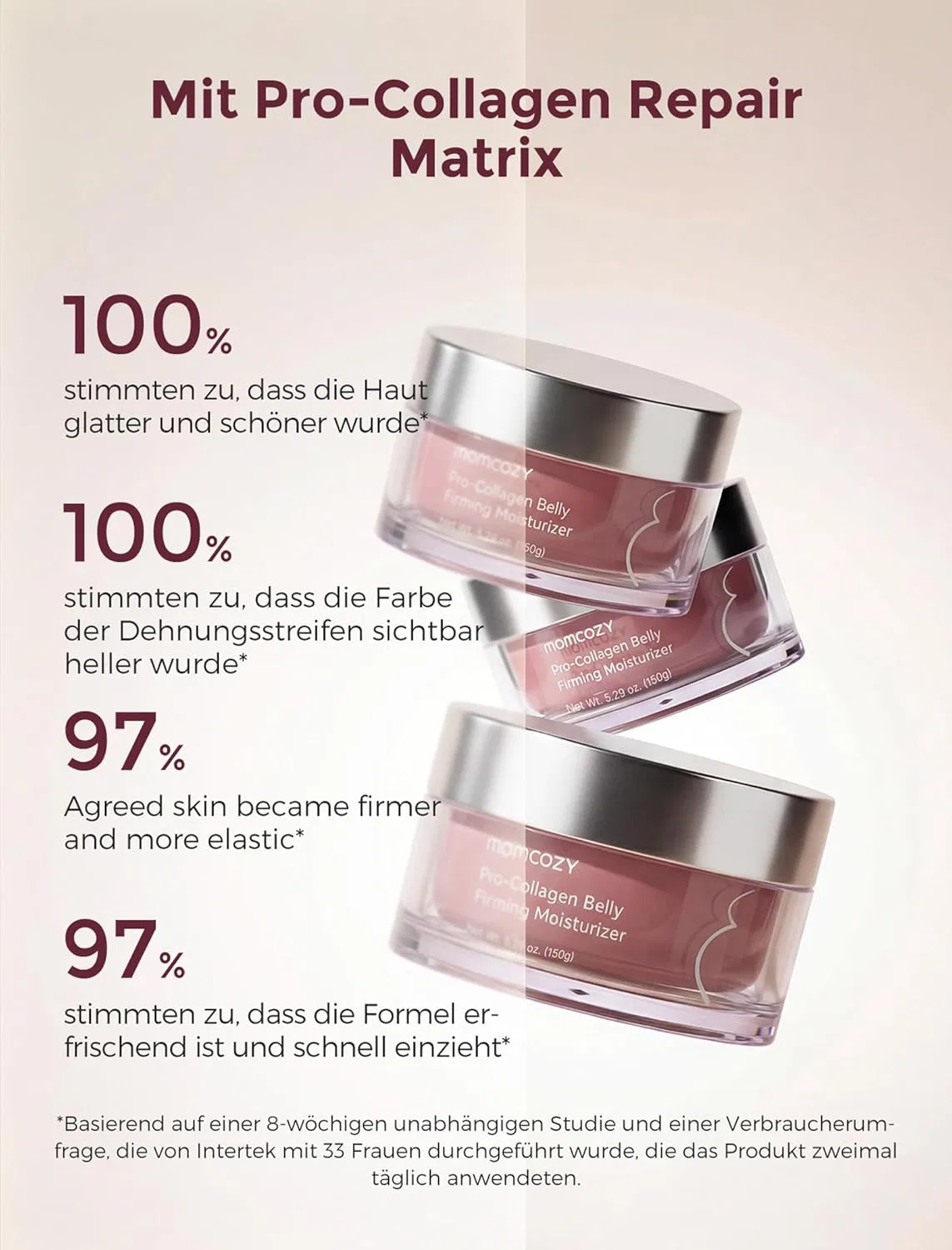 Крем для беременных Momcozy Pro-Collagen от растяжек Momcozy — фото 2