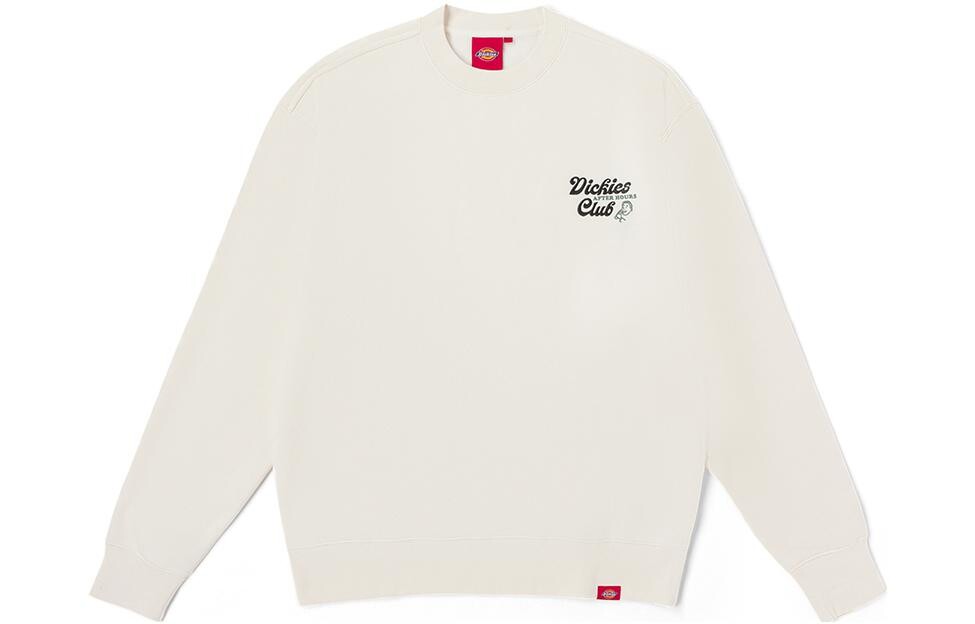

Толстовка унисекс кремово-белая Dickies, кремовый/белый